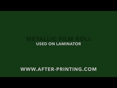 Металлизированная пленка BOPP Полиэстер Металлическая пленка Производитель Китай